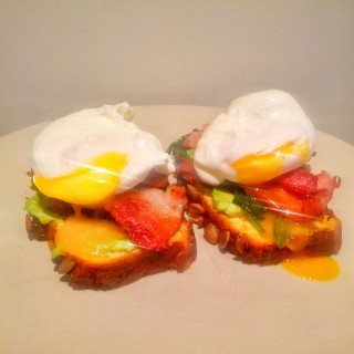 poached eggs